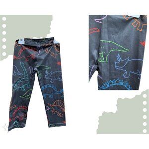 Dinosaur Print Childrens Comfy Pants- Size 3T